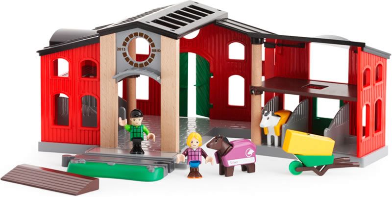 Конюшня - Детска играчка с аксесоари - - store.bg