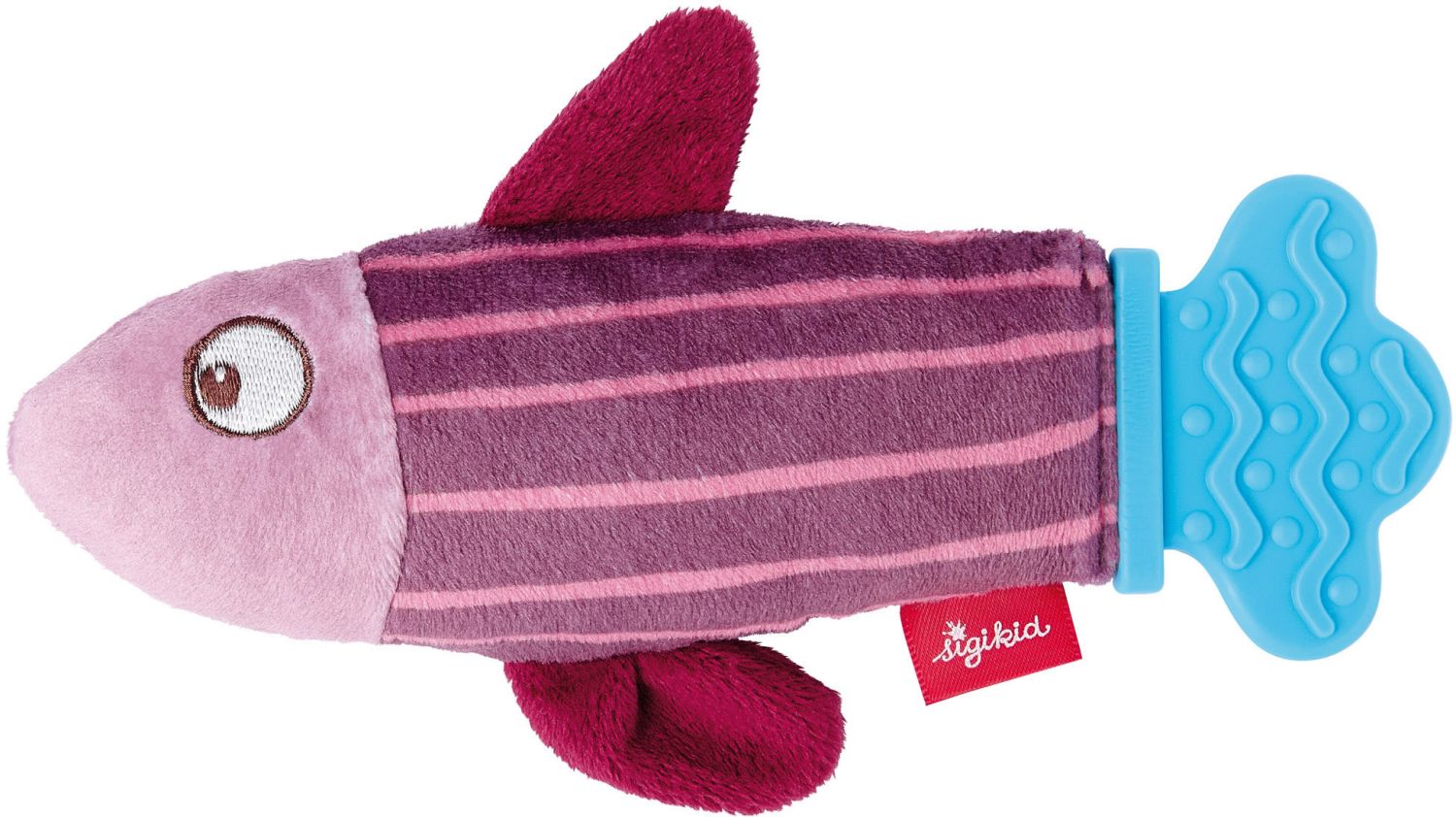 Плюшена играчка с дъвкалка - Рибка - - store.bg