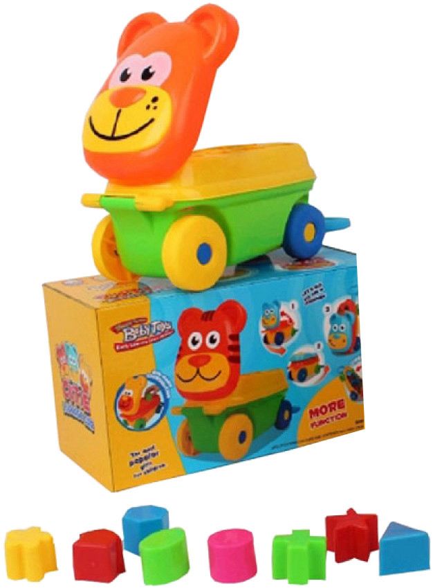 Куфар - Комплект с 8 фигурки за сортиране - играчка - store.bg