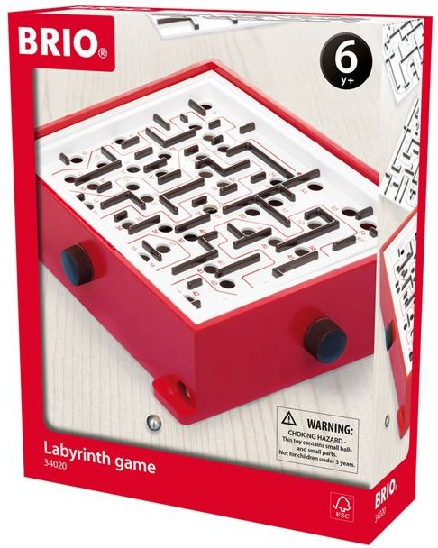 Лабиринт - Дървена игра - играчка - store.bg