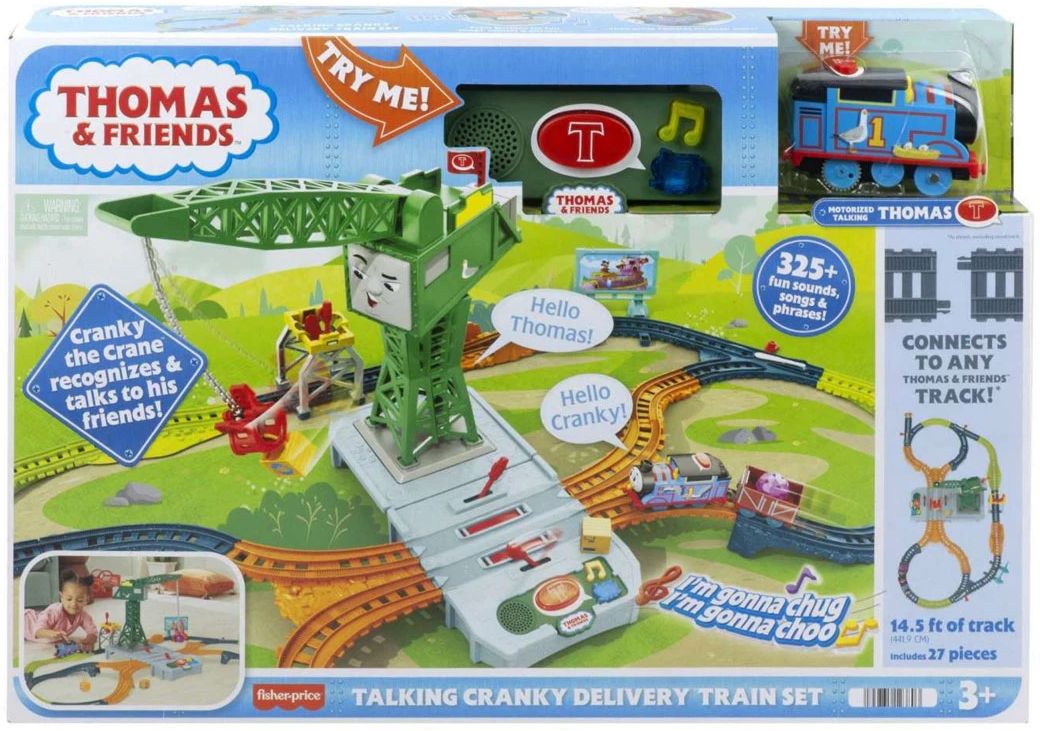Писта строителна площадка Влакчето Томас Fisher Price - store.bg