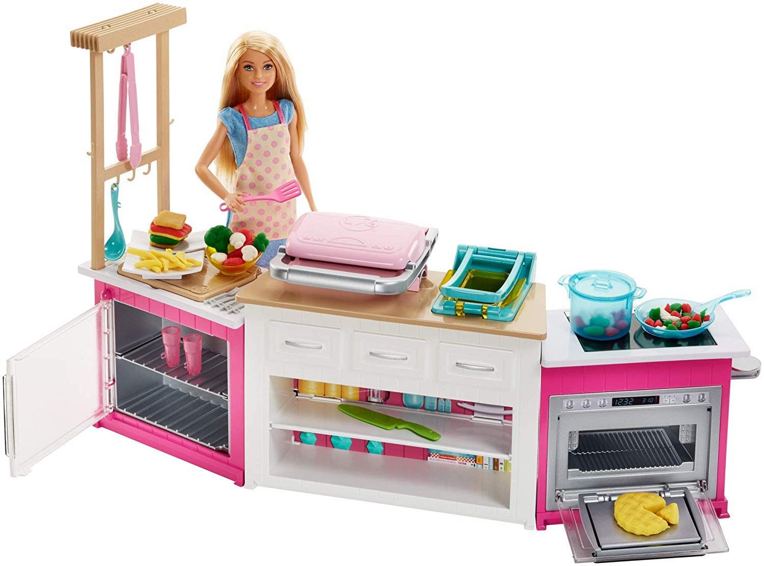 Барби с кухня и пластелин - store.bg