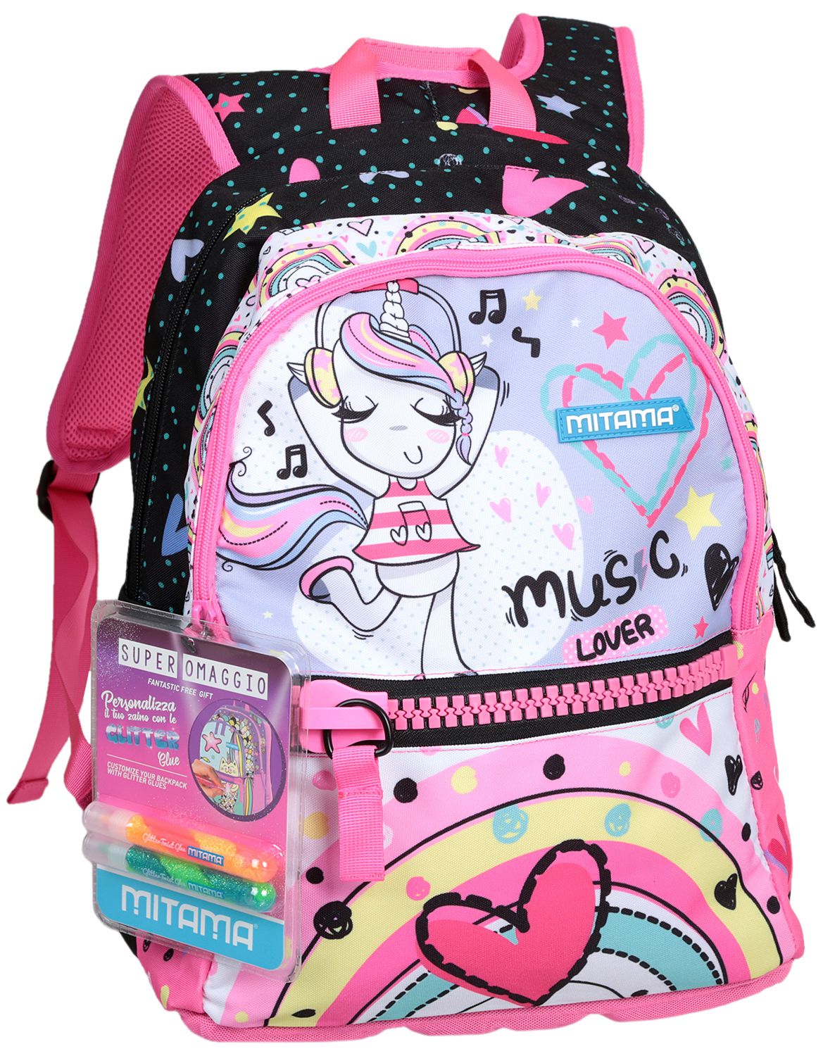 Mitama Ranac Дъга раница Mitama за момиче - store.bg