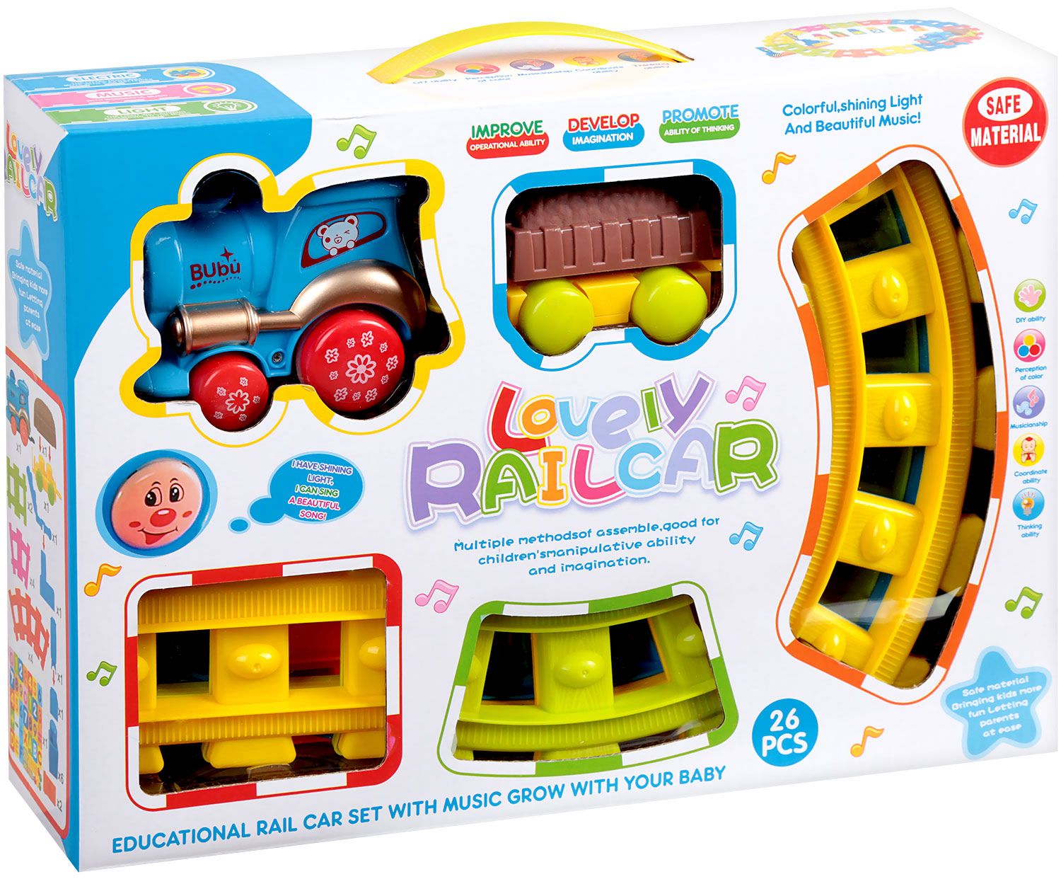 Влакче с релси - играчка - store.bg