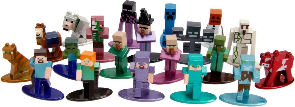 Minecraft - Комплект от 20 фигурки - фигури - store.bg