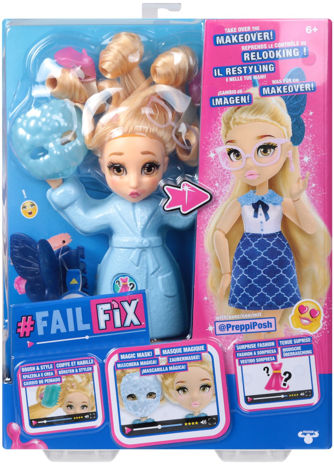 Кукла Fail Fix пълна промяна Moose Toys - store.bg