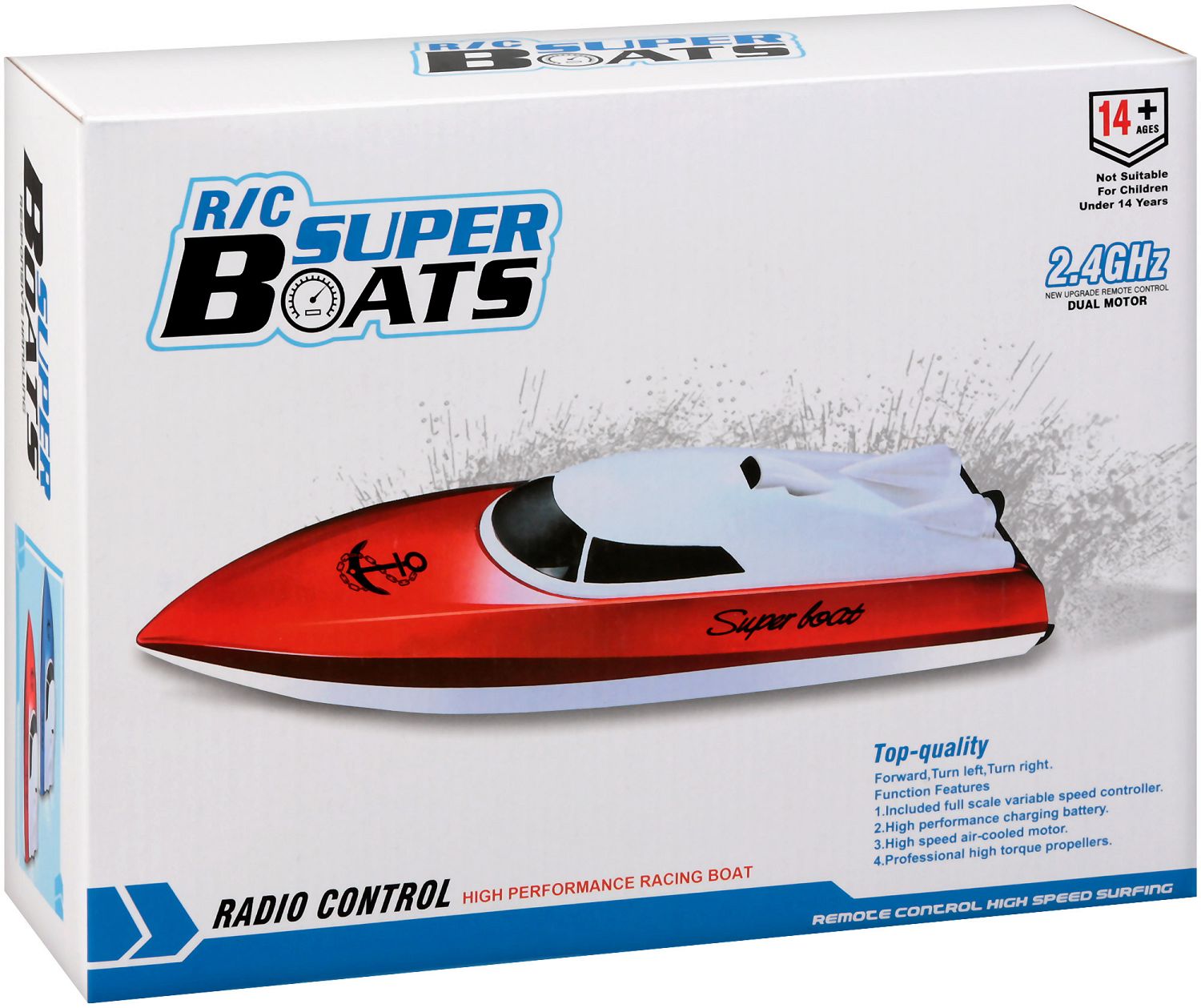 Моторна лодка с дистанционно Super Boat - store.bg