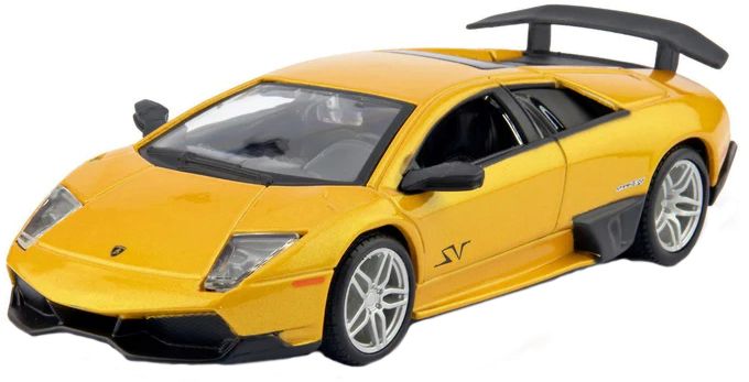 Bburago 1/24 Lamborghini Murciélago LP 670-4 SV China Limited Edition - Modèle Réduit Gris 2011
