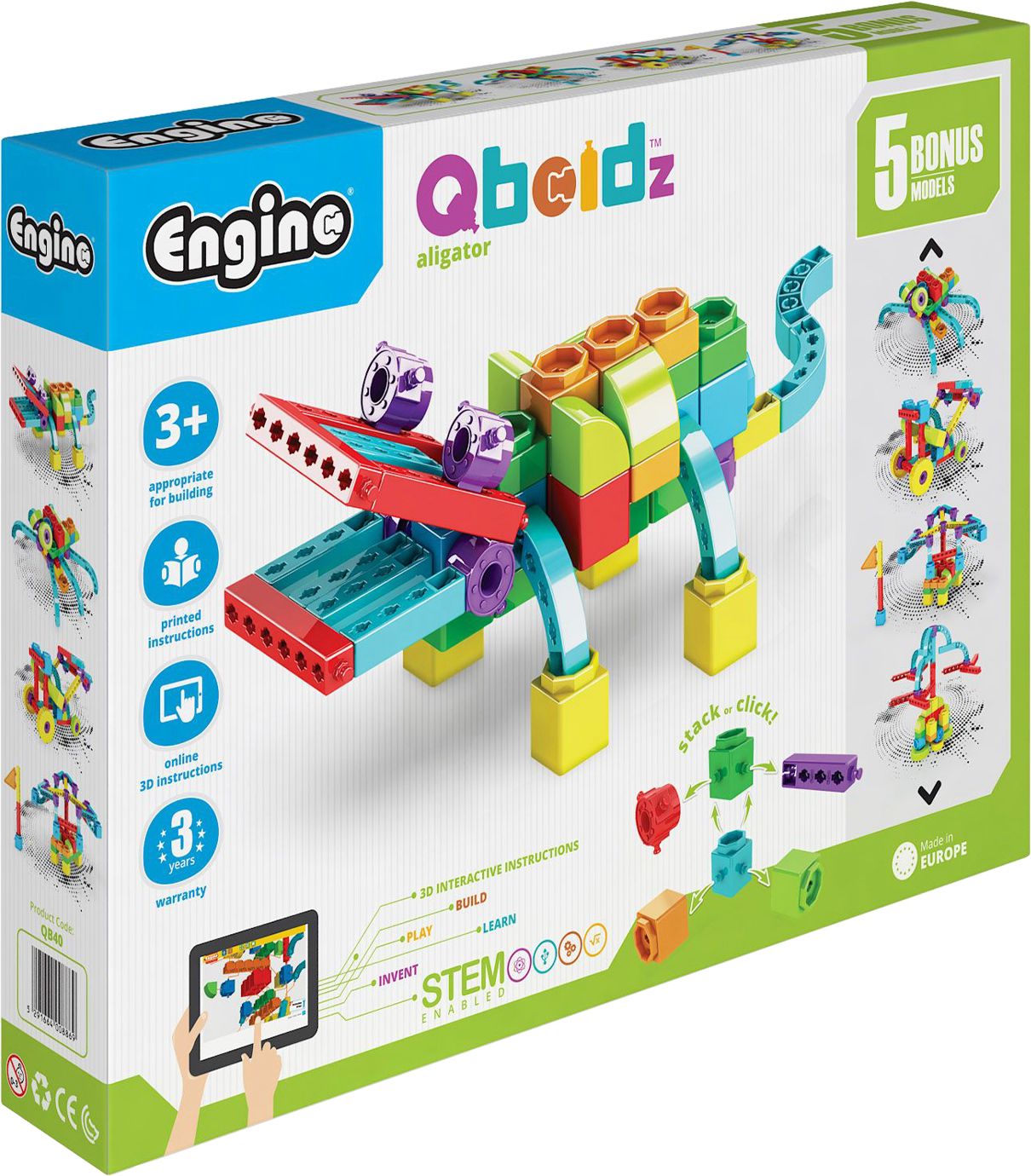 Детски конструктор Engino Алигатор - store.bg