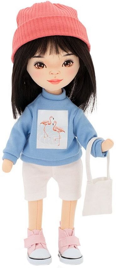 Мека кукла Лилу с бледосин суитшърт Orange Toys - store.bg