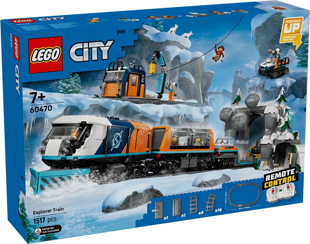LEGO 60470 Полярен експресен влак за арктически изследователи