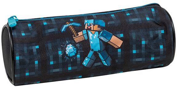 Овален ученически несесер Minecraft - store.bg