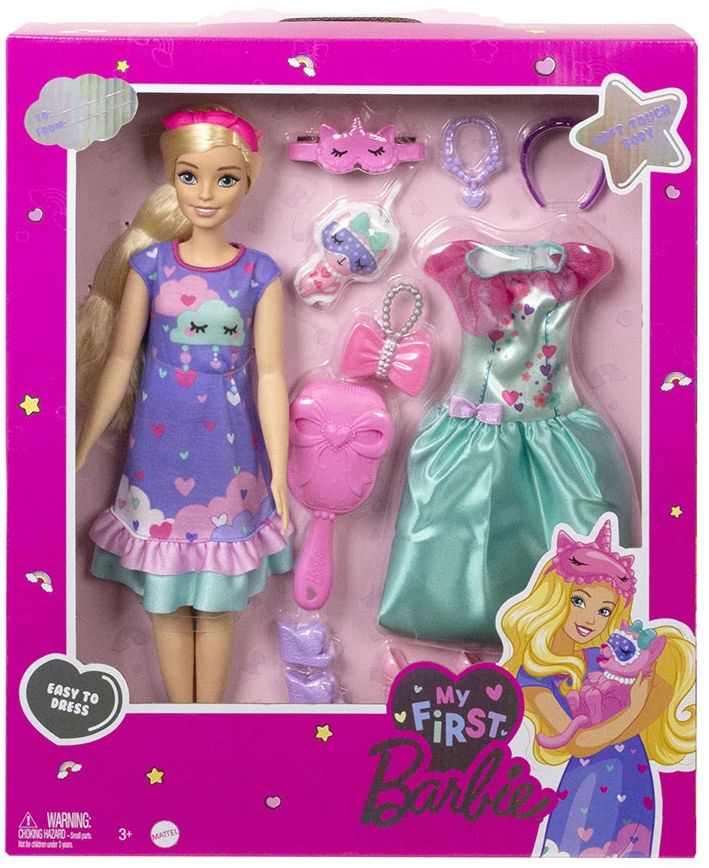 Моята първа луксозна кукла Барби Mattel - store.bg