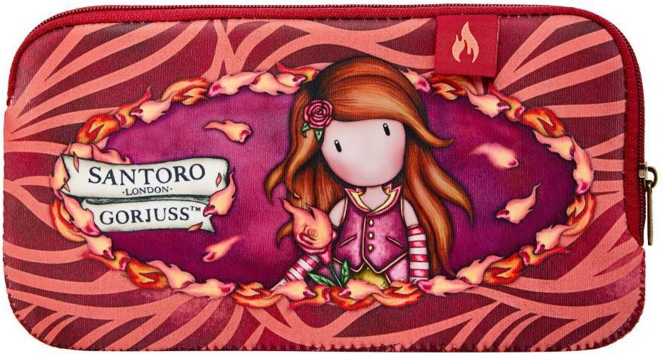 Ученически несесер Fire In My Heart Santoro store.bg