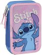 Несесер с ученически пособия Cerda - С 3 отделения на тема Stitch - несесер