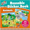 Galt:  -       Animals - reusable sticker book - 