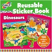 Galt:  -       Dinosaurs - reusable sticker book - 