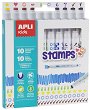 ���������� Apli Kids Stamps - 10 ����� � ������ - 