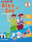 Alex et Zoe - ���� 1 (A1.1): ������� �� ������� ���� �� 1. � 2. ���� + CD-ROM Nouvelle edition - 