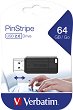 USB 2.0 ���� ����� 64 GB Verbatim PinStripe