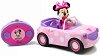 Детска кола с дистанционно Jada Toys - Minnie Roadster - На тема Мики Маус - играчка