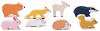 Дървени горски животни Bigjigs Toys - 
