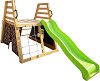 Дървена пързалка с катерушка за двор - Ginger Home - С размери 285 / 152 / 123 cm - продукт