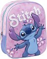 Раница за детска градина Cerda - С 3D панел на тема Stitch - раница