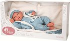 Кукла бебе Бруно - Arias - С височина 45 cm, от серията Reborns - кукла