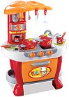 Детска кухня Buba - Little Chef - Със звуки, светлина и аксесоари - играчка