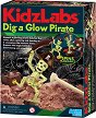 Изкопай скелет на пират - 4M - От серията Kidz Labs - играчка