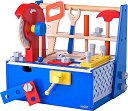 Сандъче с детски инструменти - Дървен комплект за игра - играчка