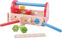 Дървена кутия с инструменти Bigjigs Toys - играчка
