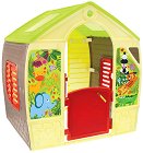 Детска сглобяема къща за игра Happy - Mochtoys - С размери 88 / 102 / 108 cm - продукт
