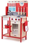 Детска дървена кухня Bigjigs Toys - С аксесоари - играчка
