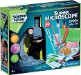 Микроскоп за експерименти - Clementoni - От серията Science - образователен комплект