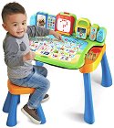 Активна маса със столче 4 в 1 Vtech - Със звук и светлина - образователен комплект
