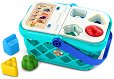 Интерактивна пазарска кошница със сортер - HaPe - Със звук, от серията Baby Einstein - играчка