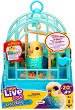 Интерактивно пиле Инди в клетка - Moose Toys - Със звуци Little Live Pets - играчка