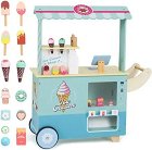 Дървена подвижна количка за сладолед - Costway - играчка