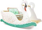 Дървена люлка Лебед - HaPe - С размери 82.4 / 50.4 / 38.4 cm - играчка