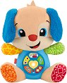 Интерактивно образователно кученце момче - Fisher Price - Със светлина и звук на български език - играчка