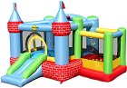 Батут с пързалка, топки и помпа Замък - Happy Hop - С размери 325 / 300 / 220 cm - продукт