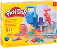 Детска стойка за инструменти - Play-Doh - Творчески комплект с аксесоари - творчески комплект