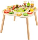 Дървена активна маса - Viga Toys - По метода на Монтесори - играчка