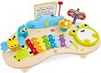 Дървена музикална маса - HaPe - играчка