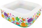 Квадратен надуваем басейн - Intex - С размери 159 / 159 / 50 cm - басейн