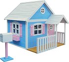 Дървена детска къща с веранда - Ginger Home - С размери 194 / 229 / 210 cm - продукт