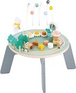 Дървена активна маса Градина - Janod - От серията Sweet Cocoon - играчка