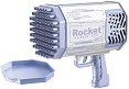 Бластер за сапунени мехури Rocket - С LED светлини - играчка
